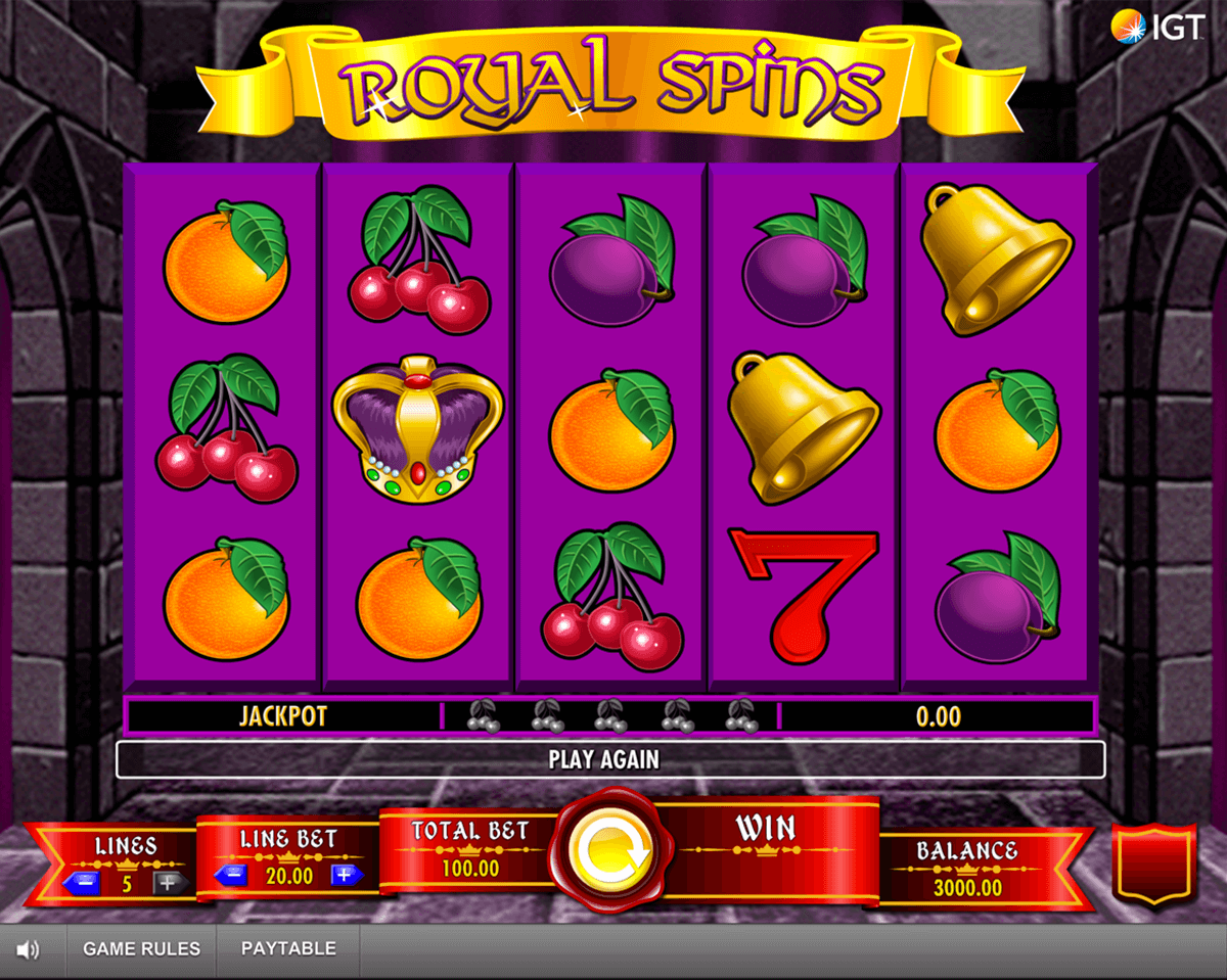 royal spins igt casino slots 