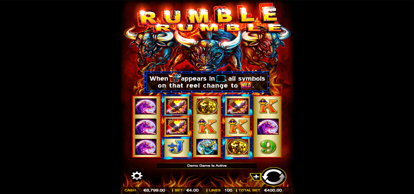 rumble rumble ainsworth casino slots 