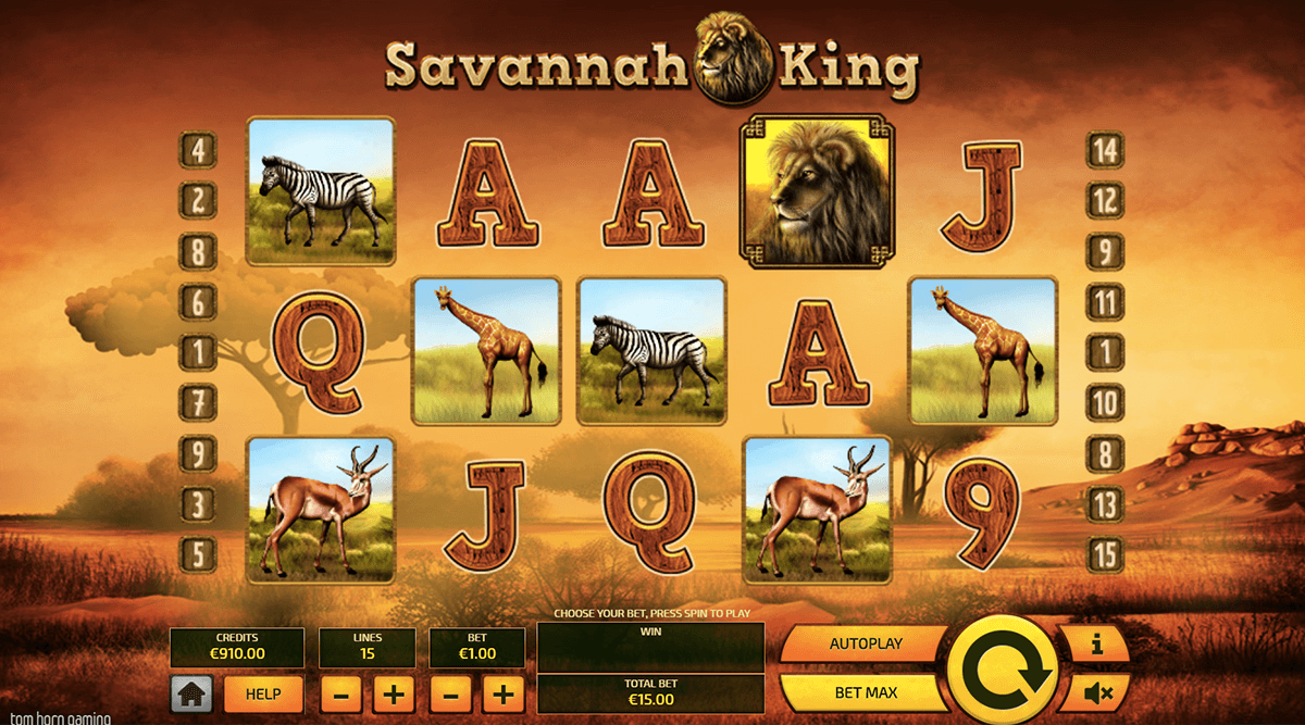 savannah king tom hor casino slots 