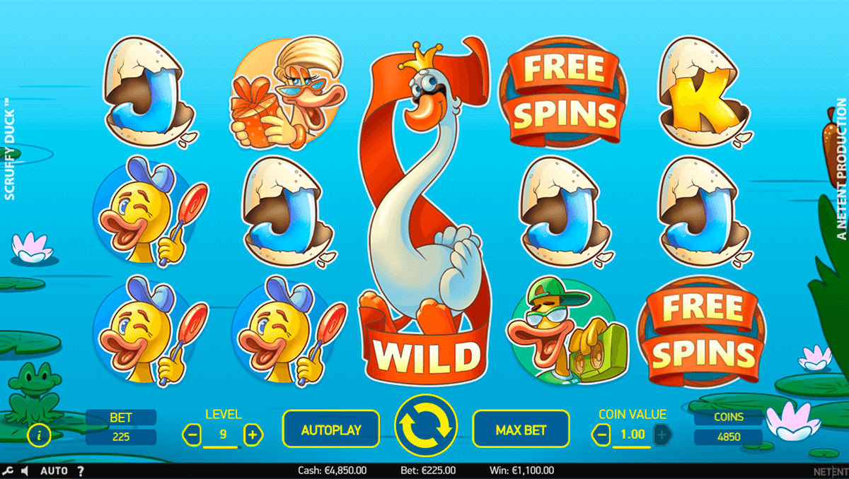 scruffy duck netent casino slots 