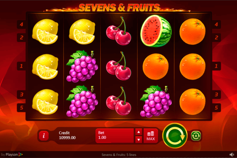 Sevensfruits Playson Casino Slots 