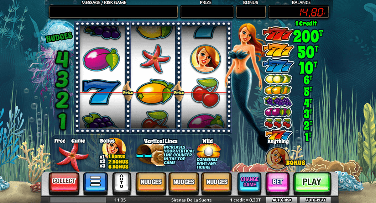 sirenas de la suerte mga casino slots 