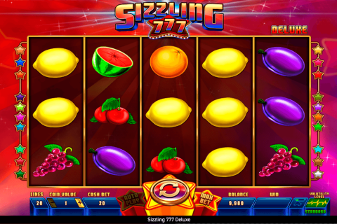 Sizzling 777 Deluxe Wazdan Casino Slots 
