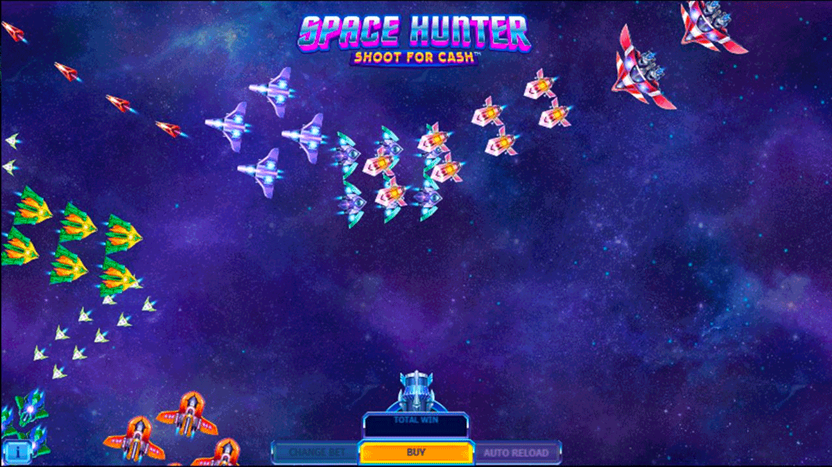 Space Hunter Shoot For Cash Game
