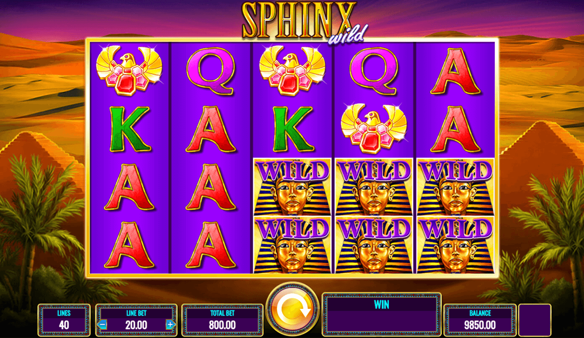 sphinx wild igt casino slots 