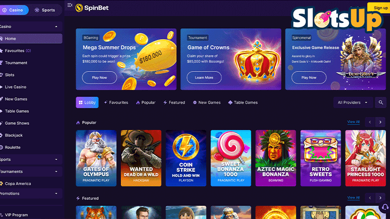 spinbet Login