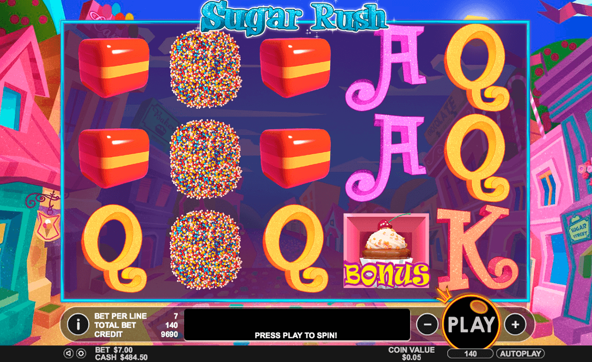 sugar rush pragmatic casino slots 