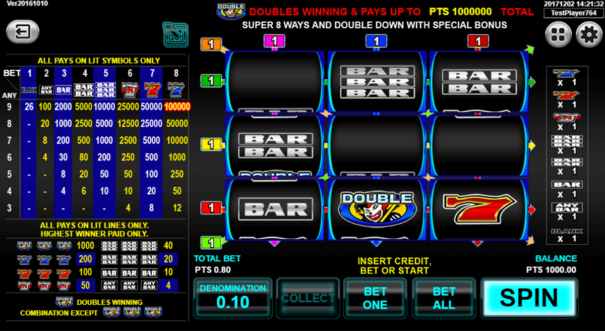 super 8 ways ultimate spadegaming casino slots 