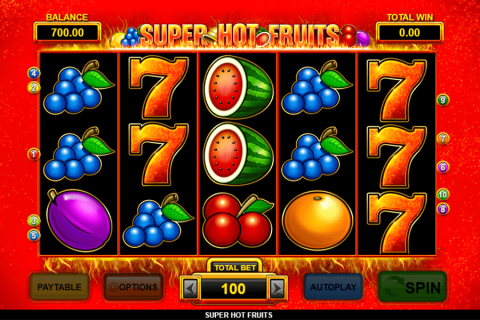 Super Hot Fruits Inspired Gaming Casino Slots 