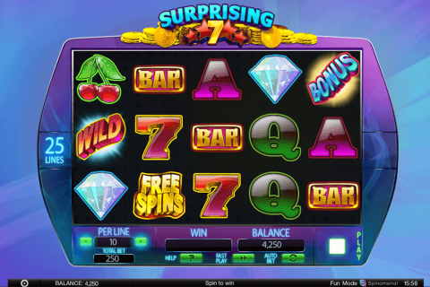 Surprising 7 Spinomenal Casino Slots 