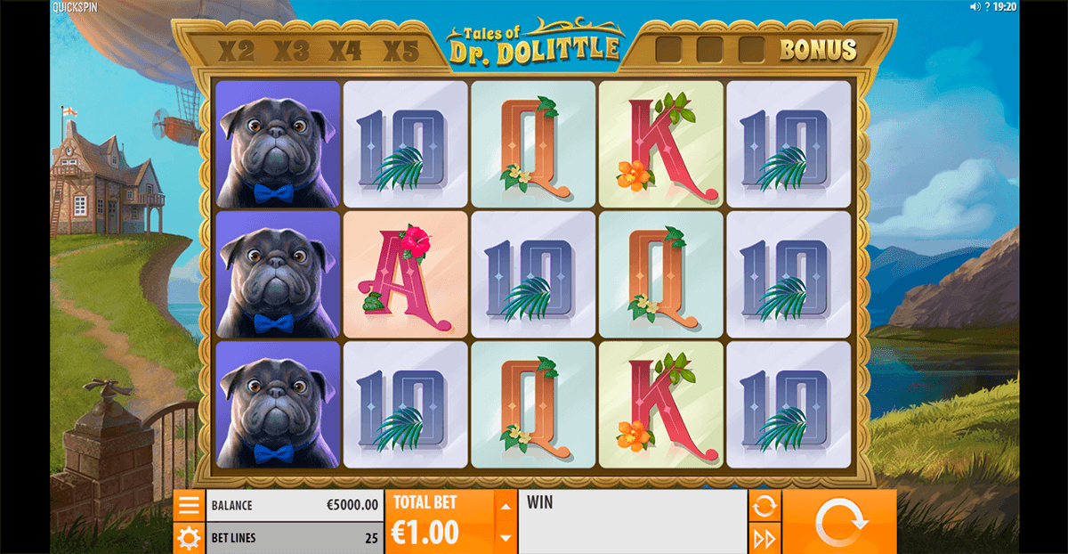 tales of dr dolittle quickspin casino slots 