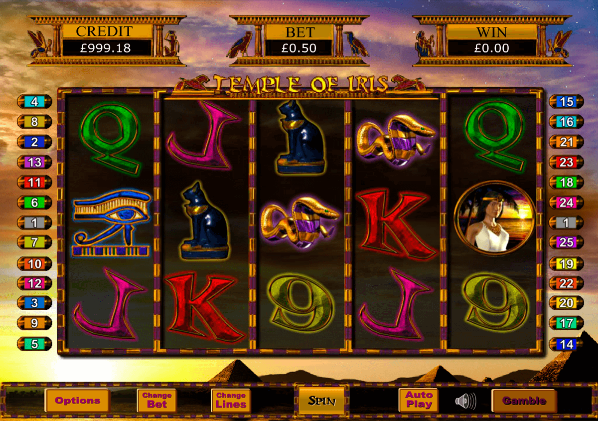 temple of iris eyecon casino slots 