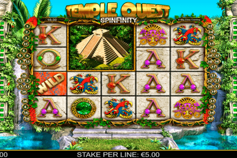 Temple Quest Spinfinity Big Time Casino Slots 