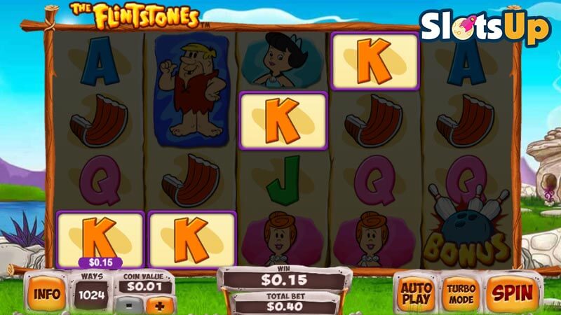 The Flintstones Online Slot With 1024 Ways To Win