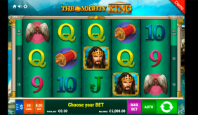 The Mighty King Gamomat Casino Slots 