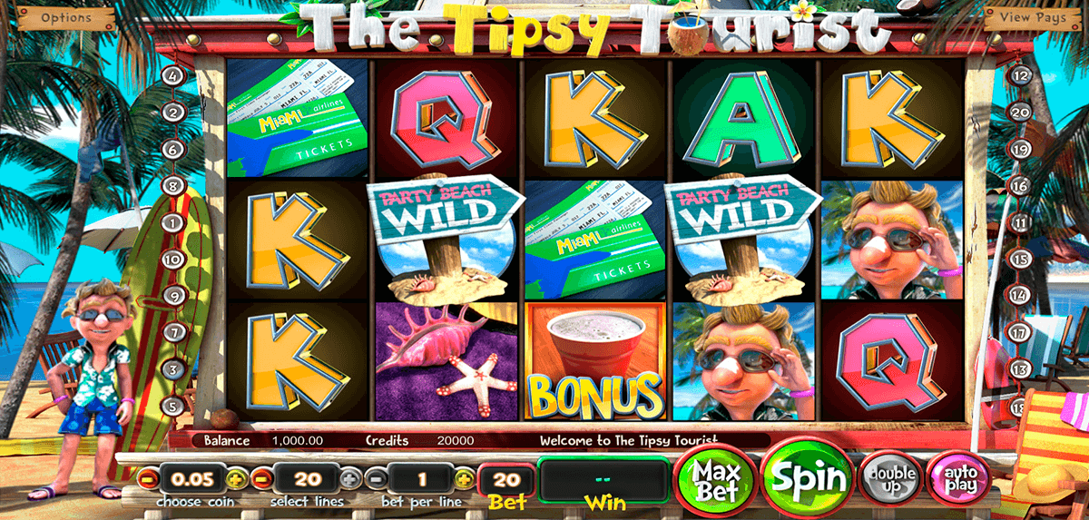 the tipsy tourist betsoft casino slots 