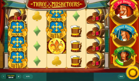 Three Musketeers Red Tiger Casino Slots 