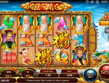Three Star God Sa Gaming Casino Slots 