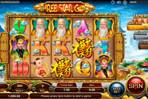 Three Star God Sa Gaming Casino Slots 