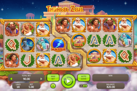 Thunder Zeus Booongo Casino Slots 