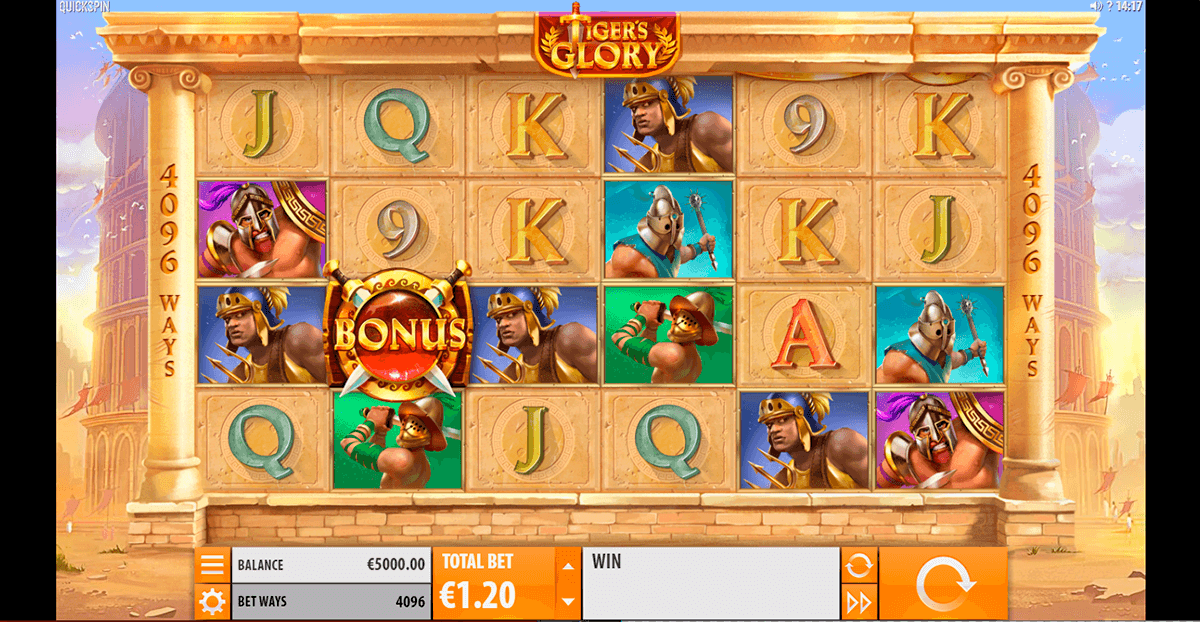 tigers glory quickspin casino slots 