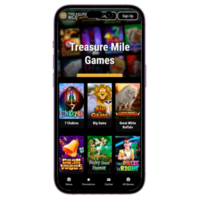 Treasure Mile App Casino Games