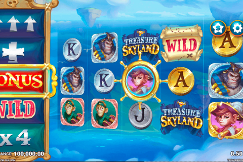 Treasure Skyland Just For The Win Casino Slots 