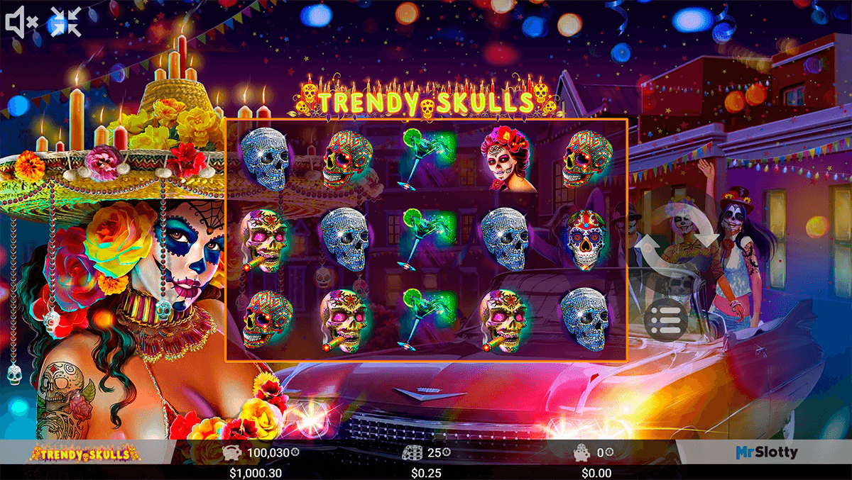 trendy skulls mrslotty casino slots 