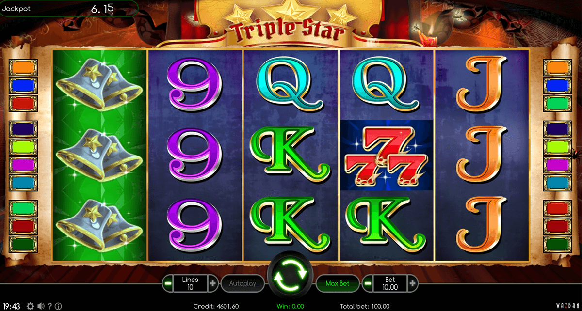 triple star wazdan casino slots 