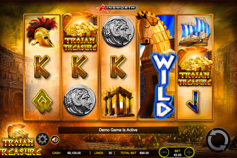 Trojan Treasure Ainsworth Casino Slots 