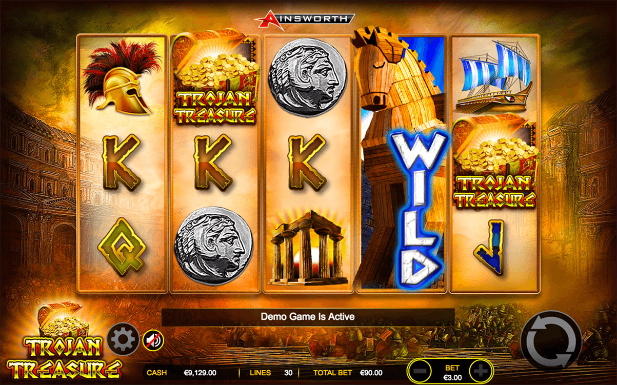 trojan treasure ainsworth casino slots 