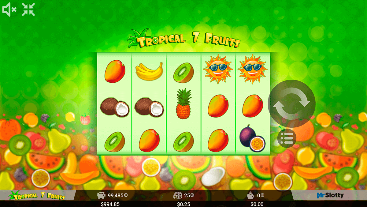 tropical 7 fruits mrslotty casino slots 