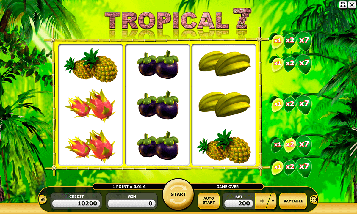 tropical 7 kajot casino slots 
