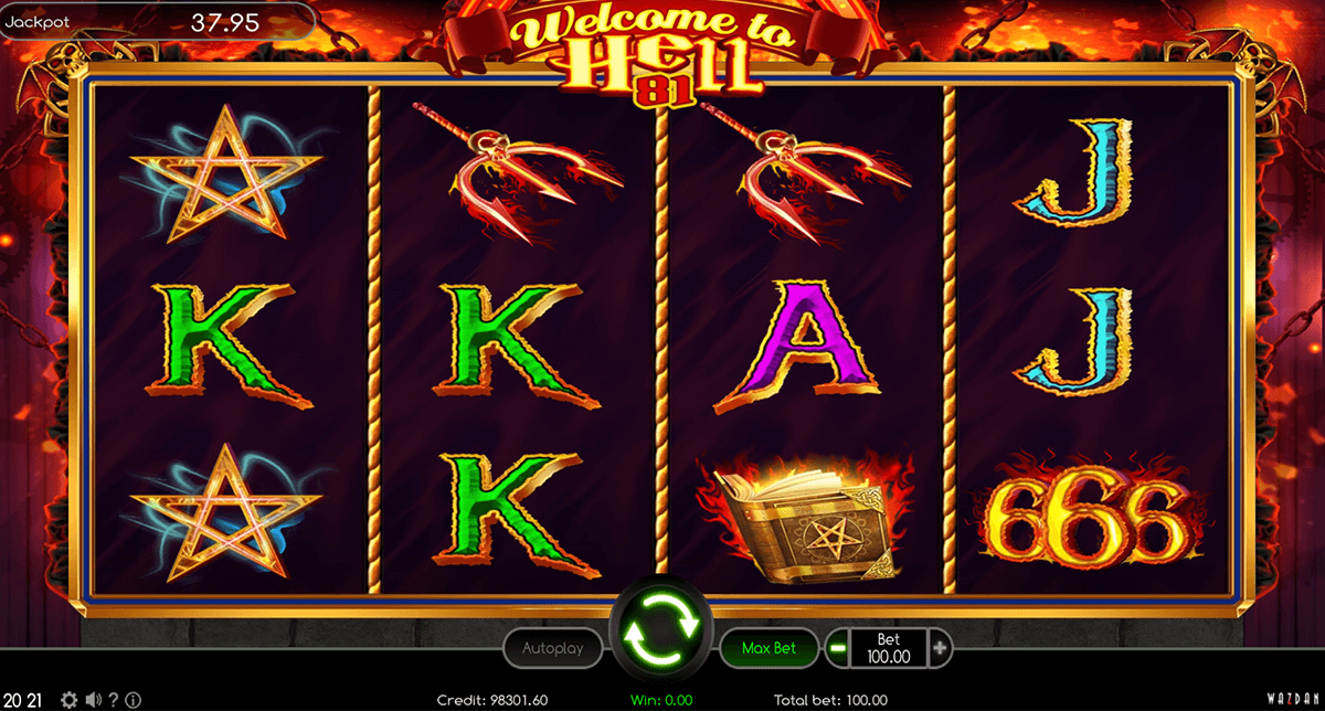 welcome to hell 81 wazdan casino slots 