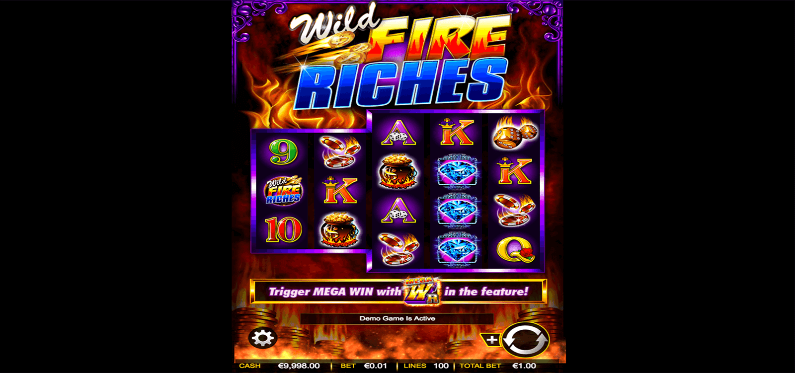 wild fire riches ainsworth casino slots 