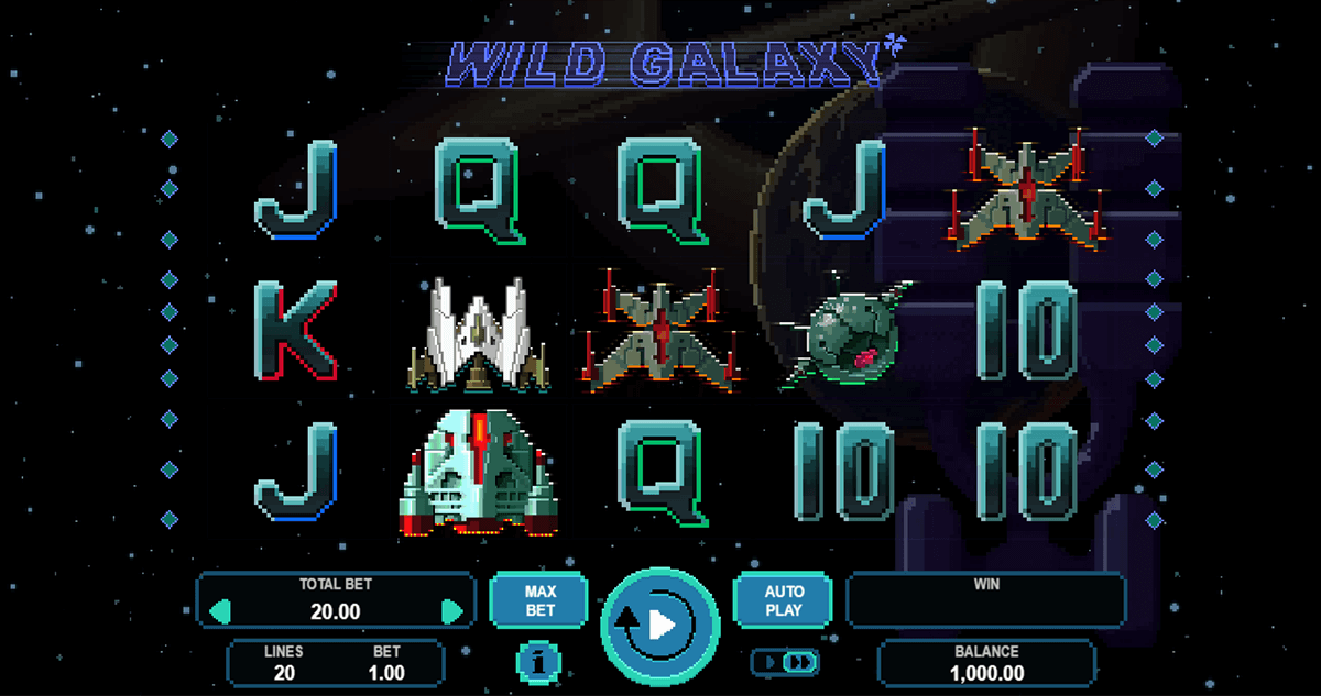 wild galaxy booongo casino slots 