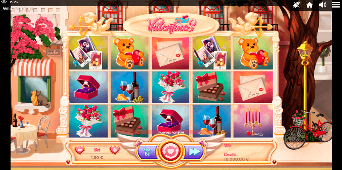wild valentines spinmatic casino slots 
