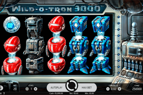 Wildotron 3000 Netent Casino Slots 