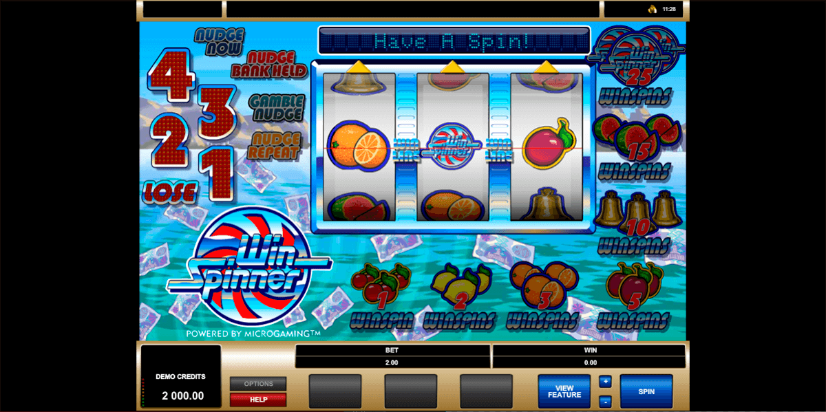 win spinner microgaming casino slots 