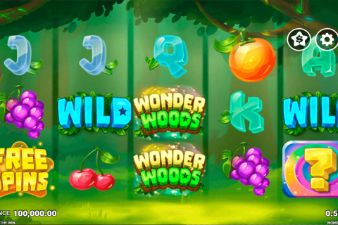 Wonder Woods Just For The Win Casino Slots 