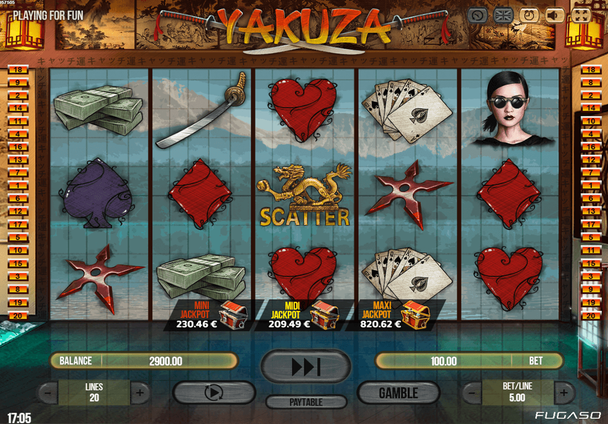 yakuza fugaso casino slots 